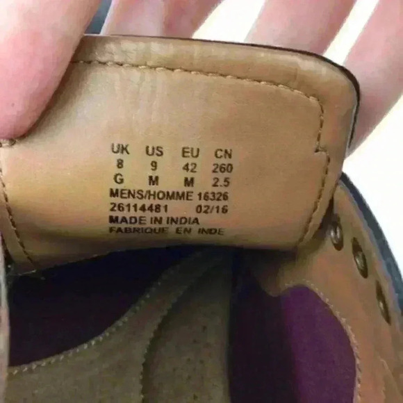 Clarks Collection Oxfords Sz 9 42 Cap Toe Brogue - Picture 8 of 8